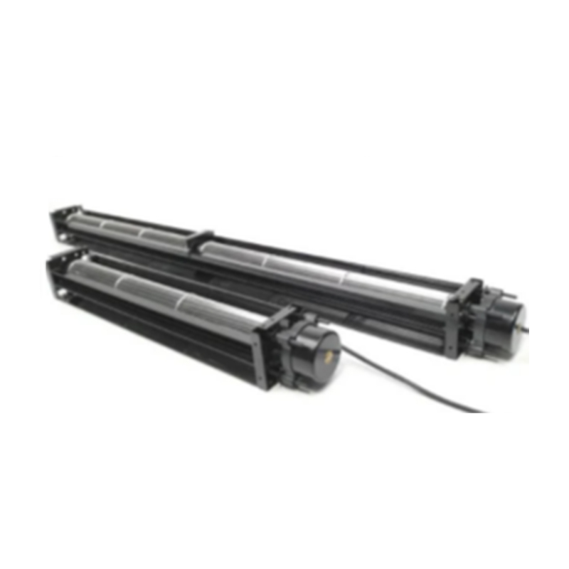 Quạt lưu lượng chéo 12V 24V DC với điều khiển tốc độ PWM 0 ~ 10V cho HVAC